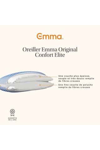 Oreiller Emma Original Confort Elite - 1,5 kg