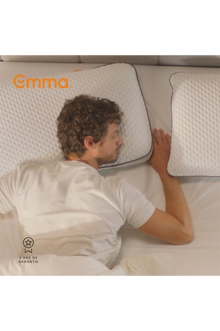 Oreiller Emma Original Adapt Thermorégulant - Moelleux - 1,16 kg