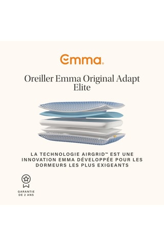 Oreiller Emma Original Adapt Elite - 1,73 kg