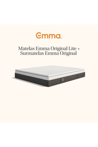 Matelas Emma Original Lite et surmatelas Emma Original - Moyen