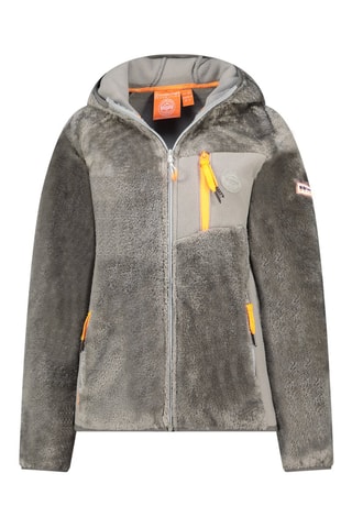 Veste polaire à capuche Toscaneak - Gris