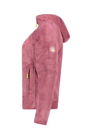 Veste polaire Uploadeak - Vert et rose