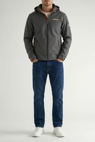 Veste Softshell à capuche Takeniana 
Anthracite
