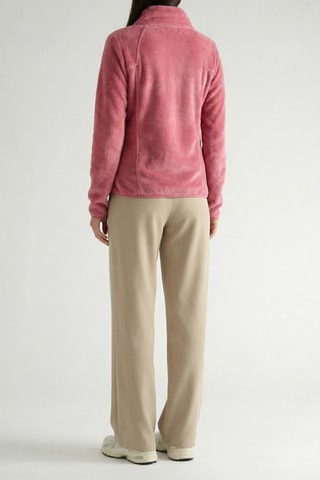 Veste polaire à capuche Uternel - Rose poudré