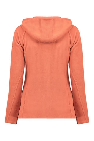 Veste polaire à capuche - Rouge