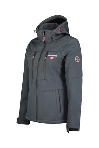 Veste à capuche Softshell - Gris