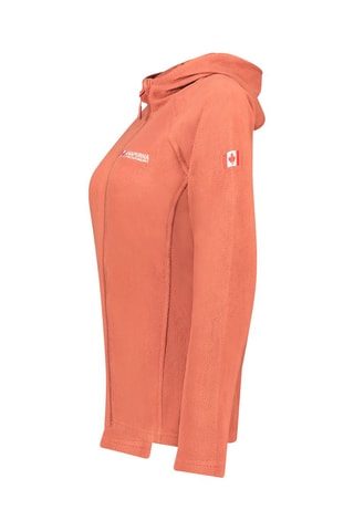 Veste polaire à capuche Tugoodana - Orange