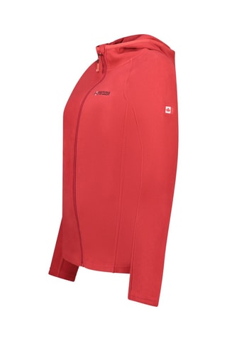 Veste polaire à capuche Tugoodana - Rouge
