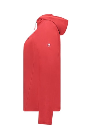 Veste polaire à capuche Tugoodana - Rouge