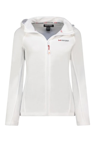 Veste polaire à capuche Tugoodana - Blanc