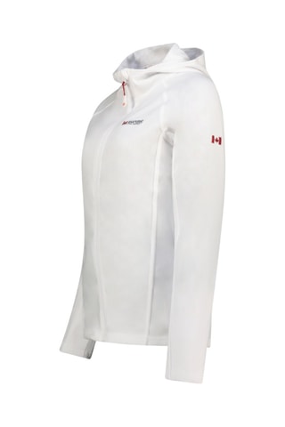 Veste polaire à capuche Tugoodana - Blanc