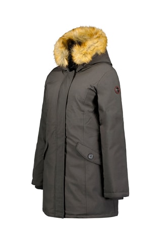 Veste à capuche Dinastiana - Gris et beige