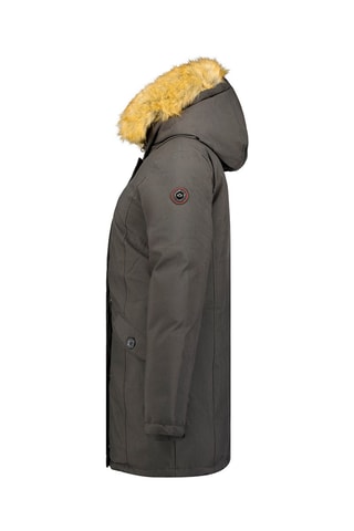 Veste à capuche Dinastiana - Gris et beige