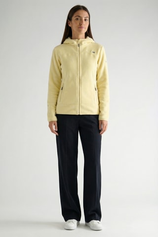 Veste polaire à capuche Uternel - Jaune