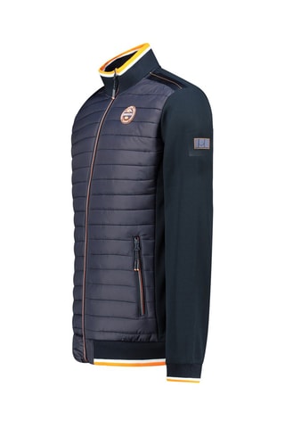 Veste polaire Torinoeak - Blanc, bleu et jaune