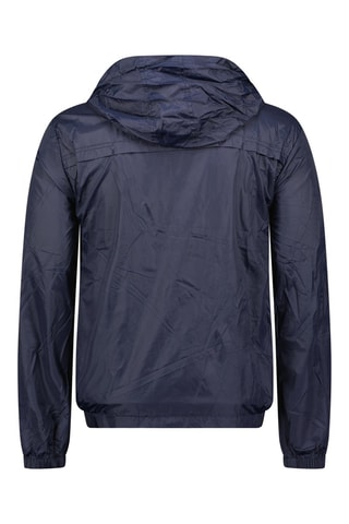 Veste à capuche - Blanc, rouge et bleu