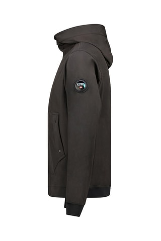 Veste à capuche - Rouge, noir et blanc
