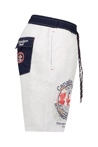 Short de bain - Blanc