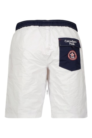 Short de bain - Blanc