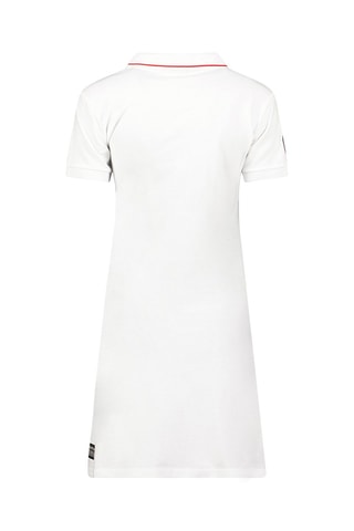 Robe polo - Bleu, rouge et blanc