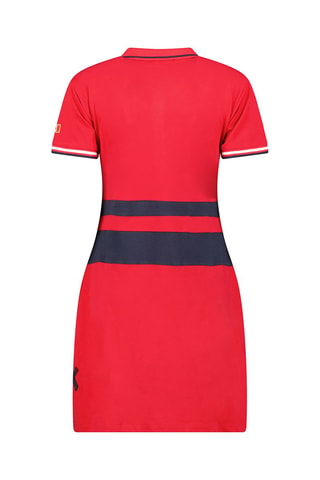 Robe polo Kylianeak - Rouge
