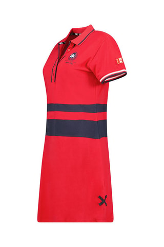 Robe polo Kylianeak - Rouge