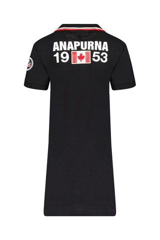 Robe polo Karettana - Noir