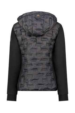 Blouson à capuche Tropicalana - Noir