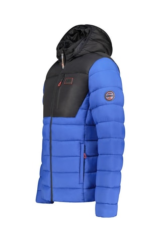 Doudoune à capuche - Bleu