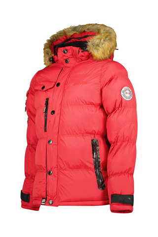 Doudoune à capuche Biwa - Rouge