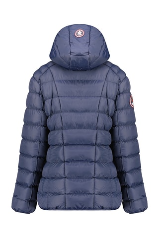 Doudoune à capuche Bambolineak - Bleu marine