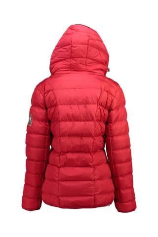 Doudoune à capuche Bambolineak - Rouge