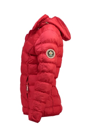 Doudoune à capuche Bambolineak - Rouge