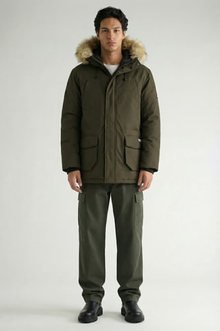 Parka à capuche Claudana - Kaki