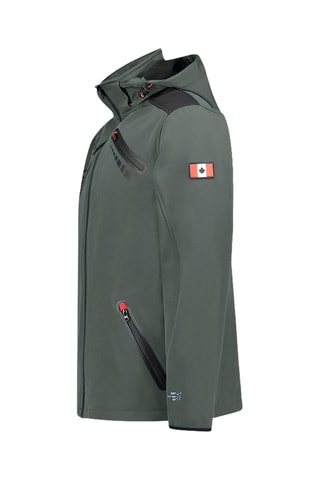 Veste à capuche Softshell Twopaceak - Gris foncé