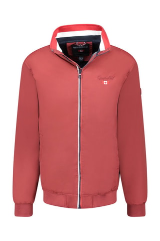 Bomber - Blanc, noir et rouge