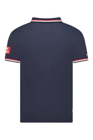 Polo - Blanc, bleu et rouge