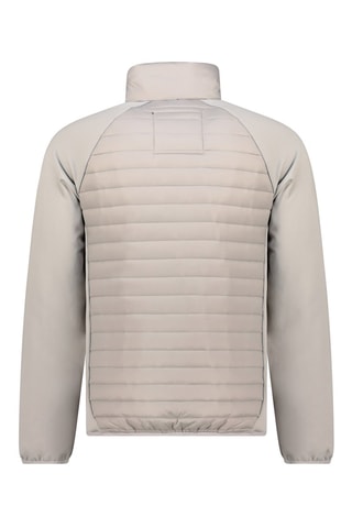 Doudoune polaire Toureak - Noir, orange et gris