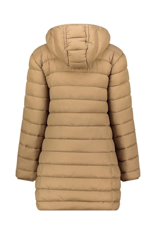Doudoune longue Atikamapeak - Beige, noir et blanc