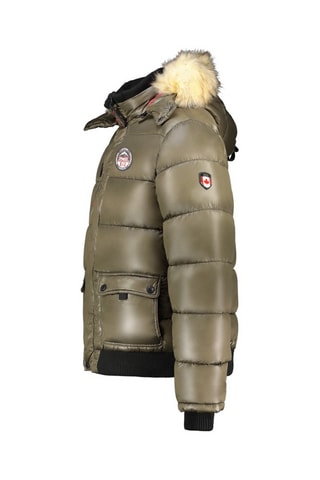 Doudoune à capuche Bugseak - Kaki