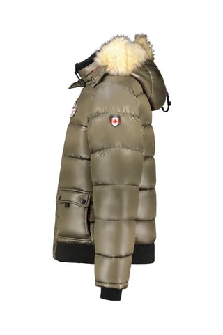 Doudoune à capuche Bugseak - Kaki