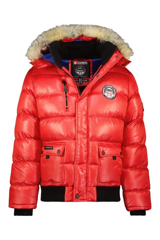 Doudoune à capuche Bugseak - Rouge