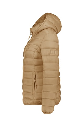 Doudoune à capuche Akitaleak - Taupe