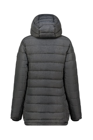 Doudoune à capuche Astaneak - Rouge et gris