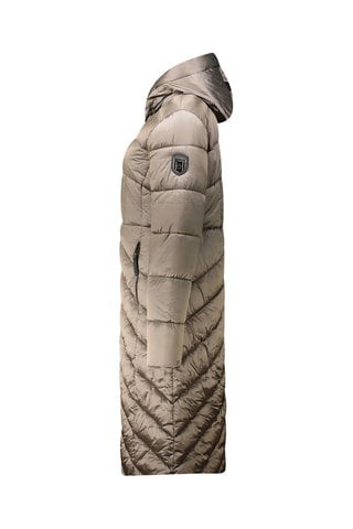Doudoune longue Blancheak - Taupe