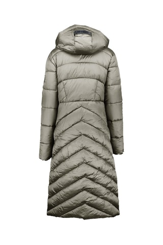 Doudoune longue Blancheak - Gris et noir