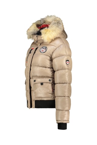 Doudoune à capuche Bugseak - Beige