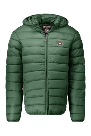 Doudoune à capuche Amigomapeak - Noir et vert