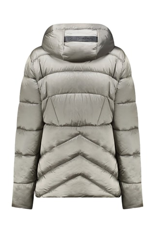 Doudoune à capuche Blancheak - Gris et noir