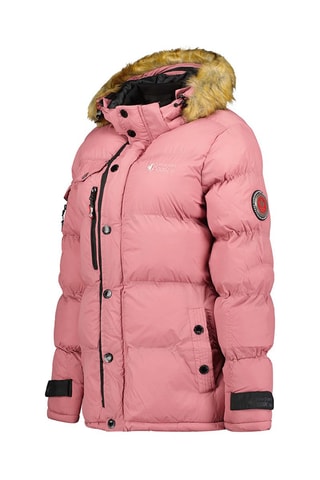 Doudoune à capuche Bukka - Rose